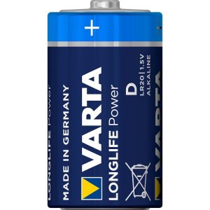 BATTERI VARTA LONGLIFE POWER D LR20 PK/2STK.