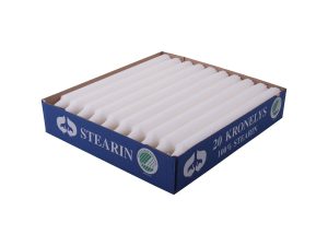 KRONELYS DIANA Ø22X240 MM HVID 20 STK.