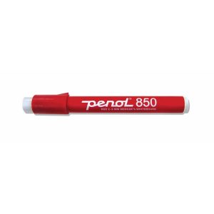 WHITEBOARD MARKER PENOL 850 2-5MM RØD - SVANEMÆRKET