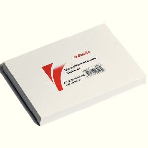 Kartotekkort Esselte A5, linieret