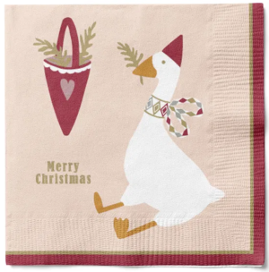 SERVIETTER JUL 33X33CM JULEGÅS