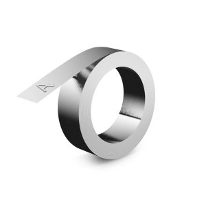 DYMO RHINO INDUSTRI PRÆGEBÅND 12MMX4,8 MTR. U/KLÆB ALUMINIUM