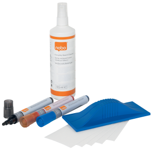 Nobo Dry Erase whiteboard tilbehør & rengøringssæt