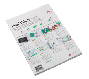 Lamineringslomme GBC A4 selvklæbende 125 micron