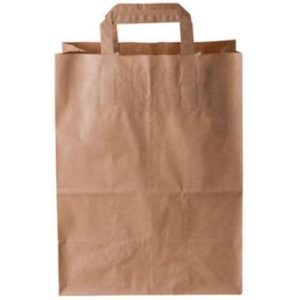 PAPIRSBÆREPOSE BRUN 16LTR. PK./200  INCL AFGIFT