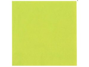 SERVIETTER 3-LAGS  33X33 CM LIME