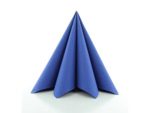 SERVIETTER TEXTIL 40X40 CM MØRKBLÅ