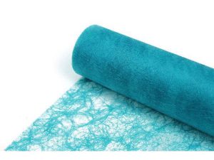 BORDLØBER SIZOWEB 30CMX25M TURKIS -RESTSALG