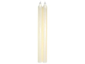 RUSTIK LYS 30 CM ELFENBEN