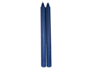 RUSTIK LYS 30 CM MØRKE BLÅ