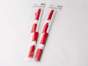 FLAG PLAST PÅ PIND  DANSKE 20X27CM 10STK