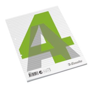 STANDARDBLOK A4 ESSELTE LIN. 100 ARK/BLOK