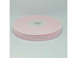 BÅND ÅRETS KONFIRMAND LYSERØD MED SØLV