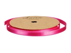 BÅND SATIN 3MMX10M PINK     743205