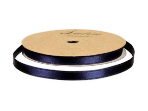 BÅND SATIN 3MMX10M MØRK BLÅ 743221