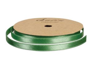 BÅND SATIN 3MMX10M LYS GRØN 743211