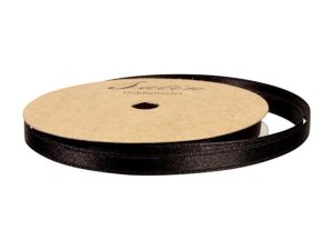 BÅND SATIN 3MMX10M SORT 743224
