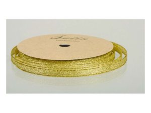 BÅND SATIN 3MMX10M GULD     743401