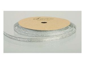 BÅND SATIN 3MMX10M SØLV     743402