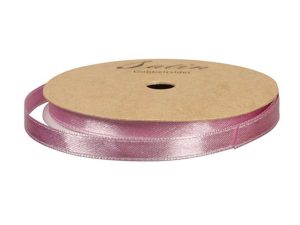 BÅND SATIN 6MMX10M LYSELILLA  743236