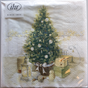 SERVIETTER JUL 33 X 33 IHR COZY CHRISTMAS EVE