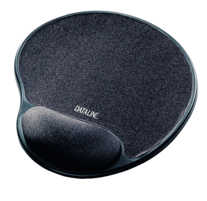 Musemåtte Dataline med håndledsstøtte i gelé