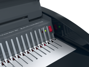 GBC CombBind® CB25E elektrisk indbindingsmaskine, kapacitet 390 A4-ark