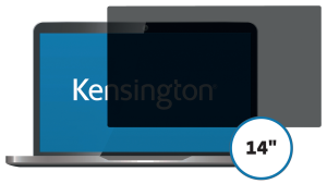 Kensington laptop-skærmfilter 2-vejs aftageligt 14" bred 16:9