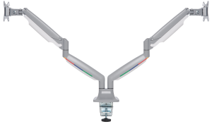 Kensington SmartFit® One-Touch dobbelt skærmarm