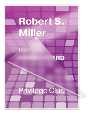 Lamineringslom. Leitz 54x86mm 125 my