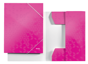 3-klap elastikmappe Leitz WOW A4