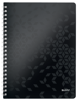 Notesblok Leitz WOW PP A4 kvadreret 80 gram 80 ark