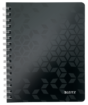 Notesblok Leitz WOW PP A5 kvadreret 80 gram 80 ark