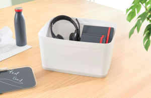 Leitz MyBox Large opbevaringsboks med låg