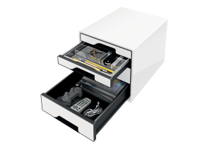 Skuffekabinet Desk Cube Leitz WOW 4-skuffer