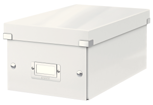 Leitz Click & Store WOW DVD-opbevaringsboks, 84% recirkuleret karton