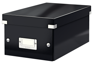 Leitz Click & Store WOW DVD-opbevaringsboks, 84% recirkuleret karton