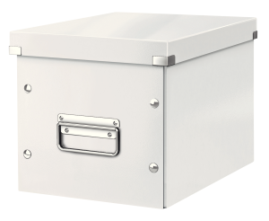 Leitz Click & Store WOW Cube Medium opbevaringsboks, 80% recirkuleret karton