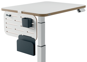 Leitz Ergo lille pegboard organiseringstavle til skrivebordet, 42x25 cm