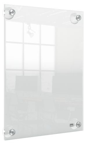 Nobo Premium Plus A4 klar akryl vægmonteret plakatramme, flytbar