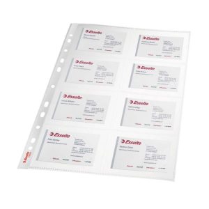 VISITKORTLOMME A4 ESSELTE 105MY 10 STK/PK