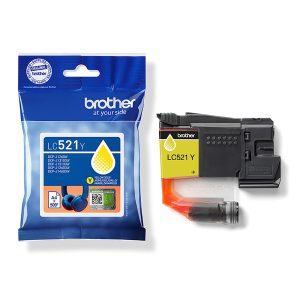 BLÆKPATRON BROTHER LC521Y GUL DCP-J1310DW 500 SIDER