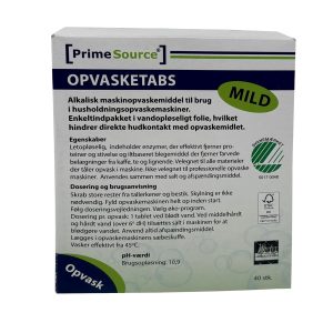 OPVASKETABS 40 STK. VANDOPLØSELIG FOLIE