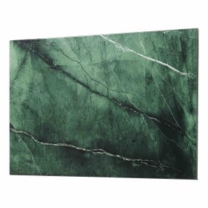 Magnetic steel board 40 x 60 cm. Green marble