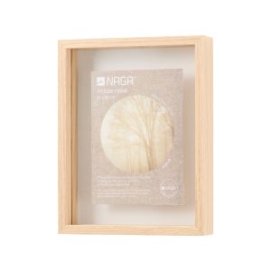 Double-sided photo frame, 13x18 cm, wood