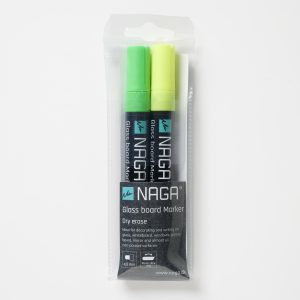 4,5 mm. Green & Yellow Glass board marker, Dry erase