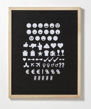 SYMBOLS for Letter Board