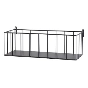 Basket for Metal Wall Grid, Black