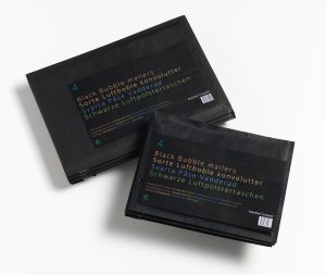 Black Bubble mailer 200 x 275 mm., 4 pcs.