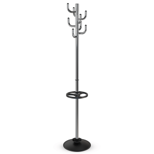 MAUL Coat Stand with Umbrella Holder, chrome